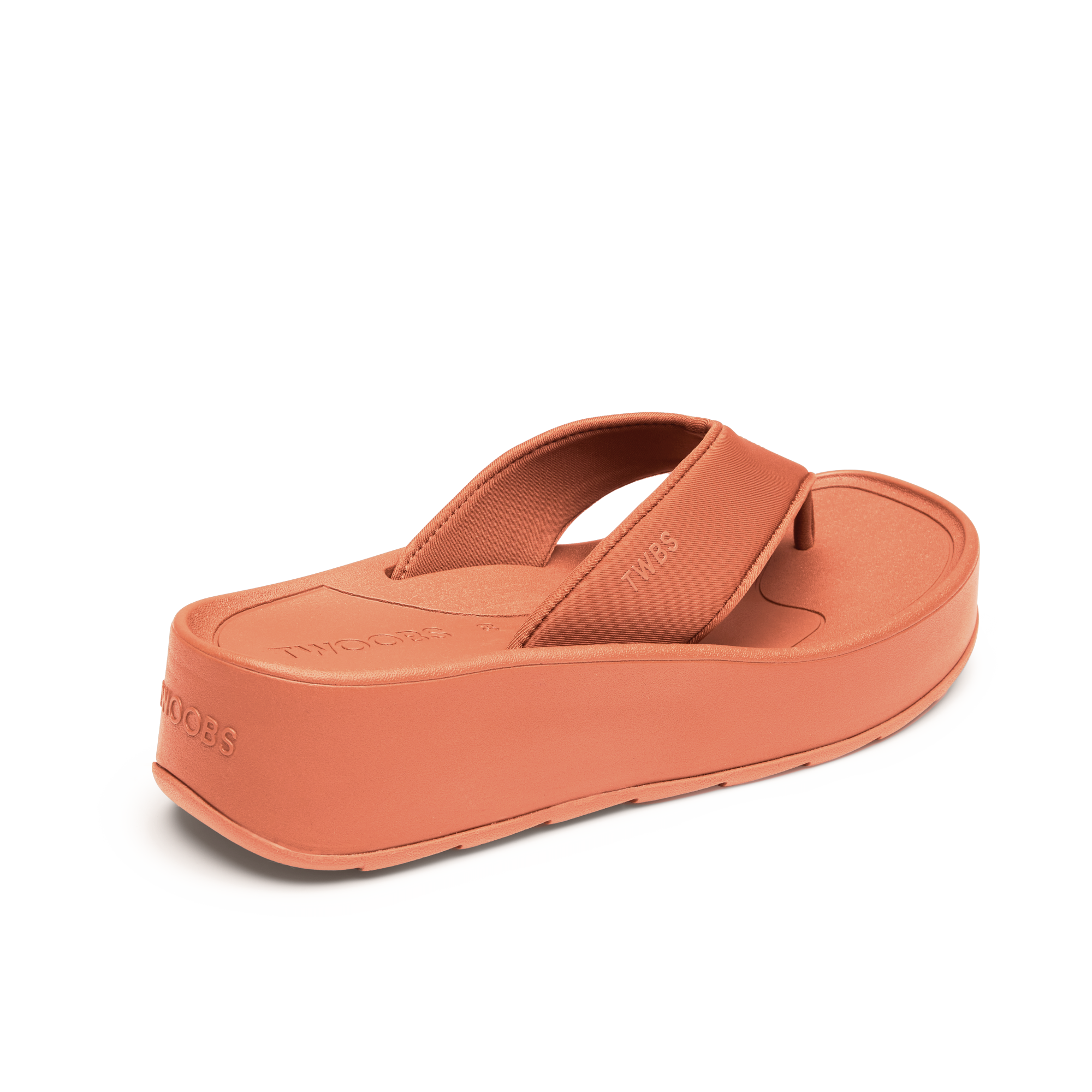 Twoobs Platform Shop The BFF+ in Dusty Pink | Platform Flip Flop | TWOOBS