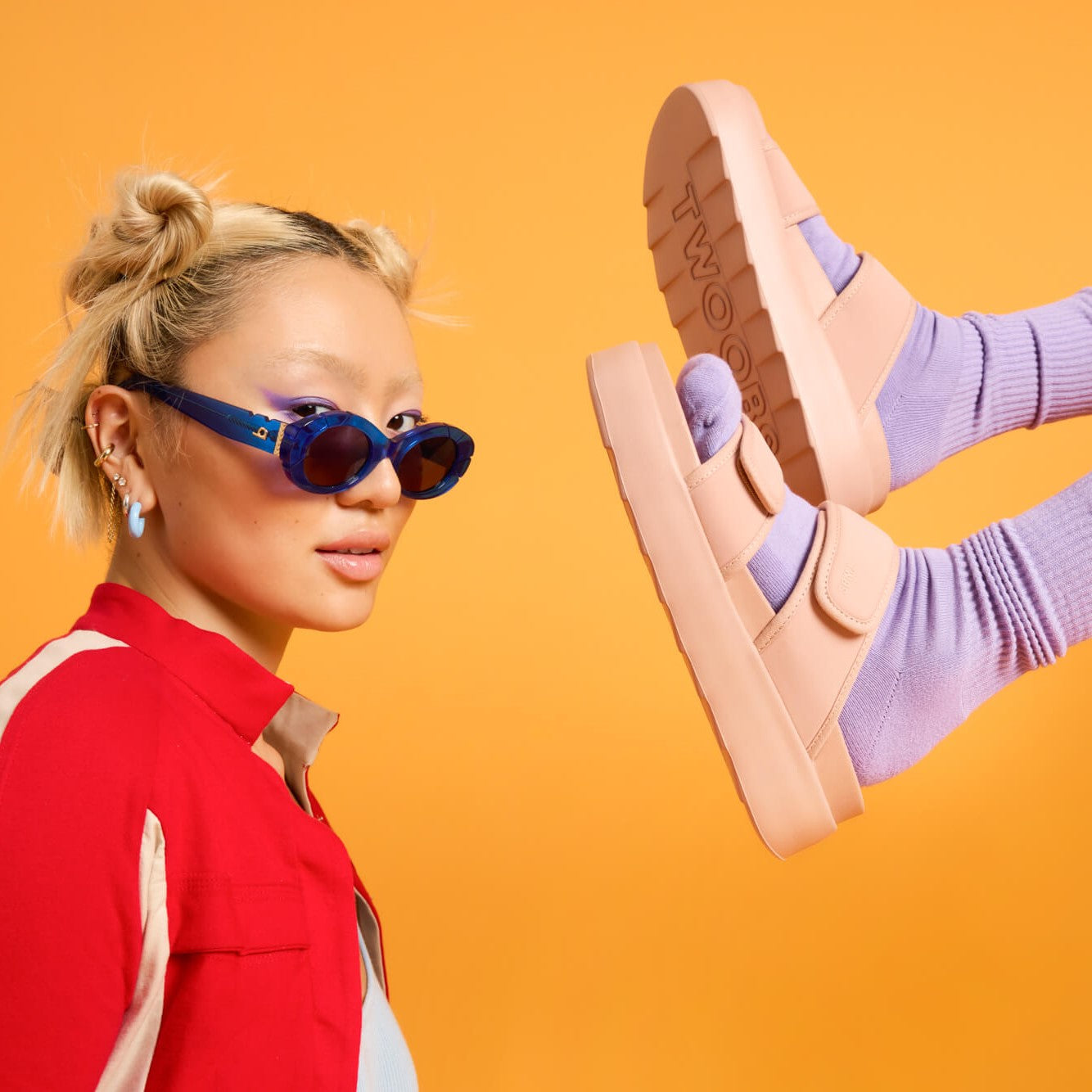 Twoobs Blue TWOOBS | Shop Planet-Conscious Footwear