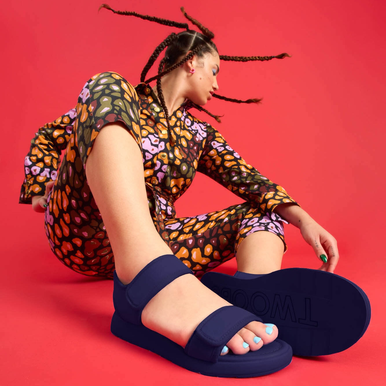 Twoobs Blue TWOOBS | Shop Planet-Conscious Footwear