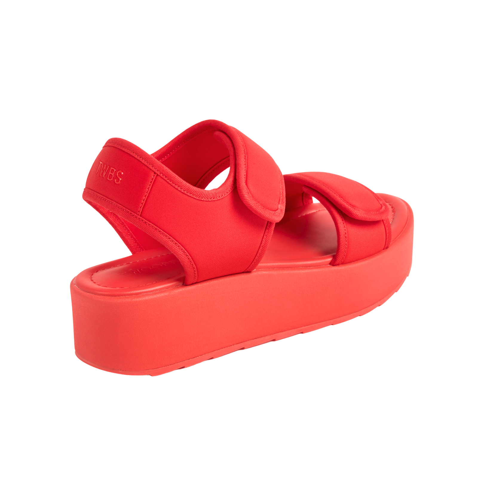 Shop The OG in Red Platform Sandals TWOOBS