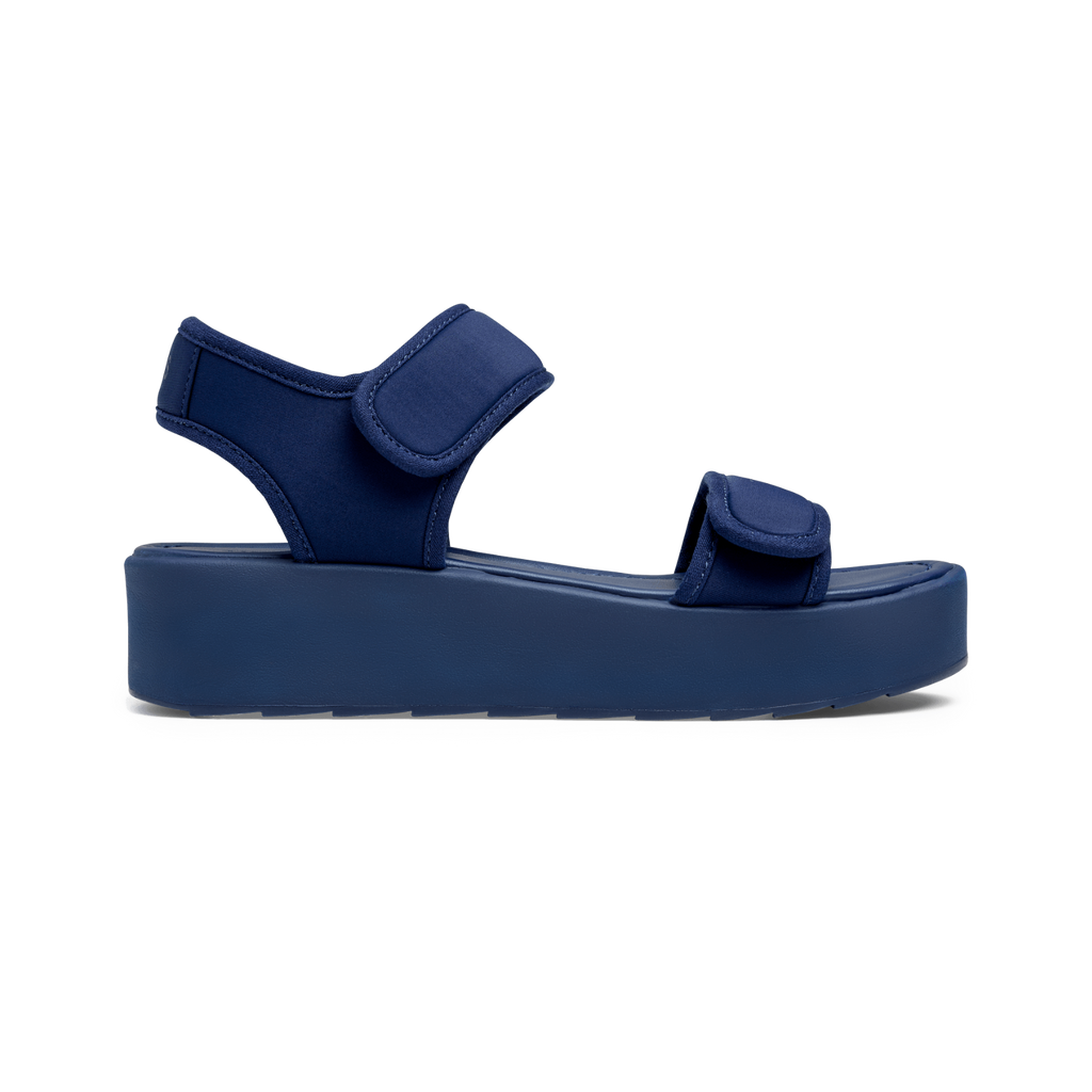 Shop The OG in Navy Platform Sandals TWOOBS