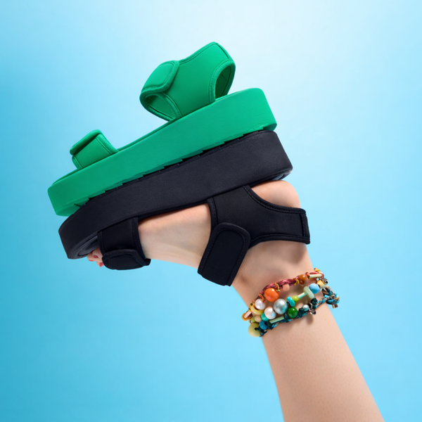 Shop The OG+ in Emerald | Platform Sandals | TWOOBS