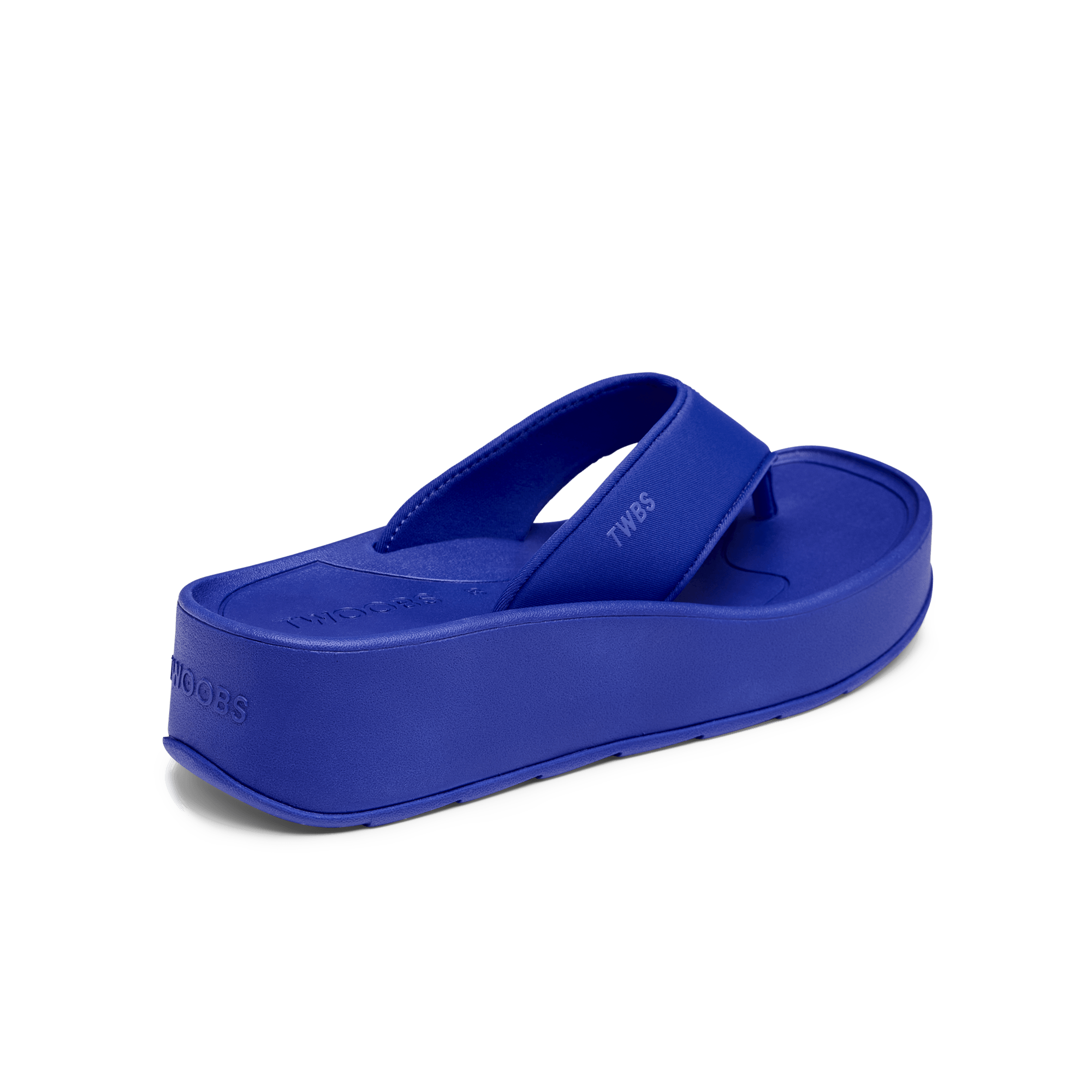 Twoobs Blue Shop The BFF+ in Blue | Platform Flip Flop | TWOOBS