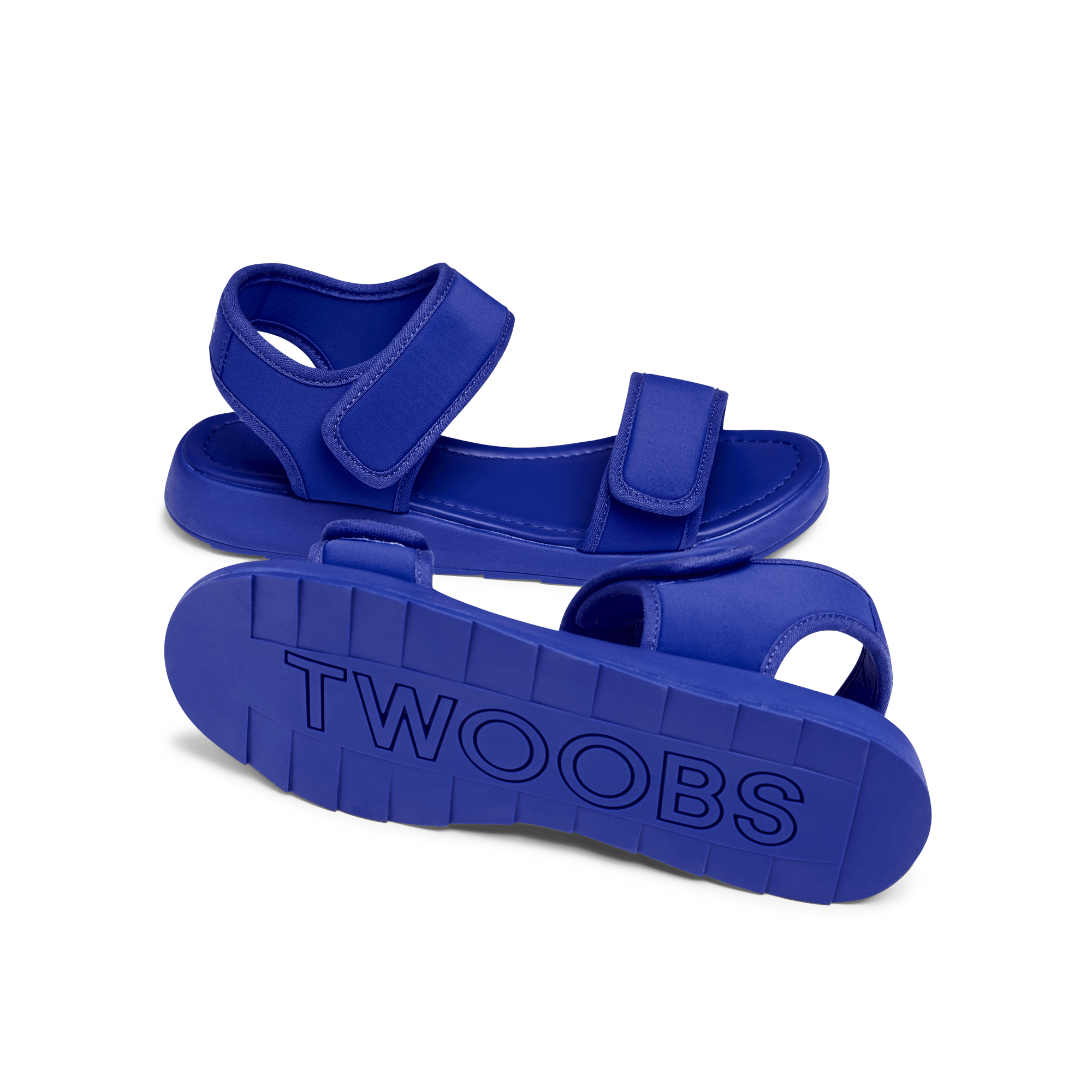 Twoobs Blue Shop The OG in Blue | Flat Sandals | TWOOBS