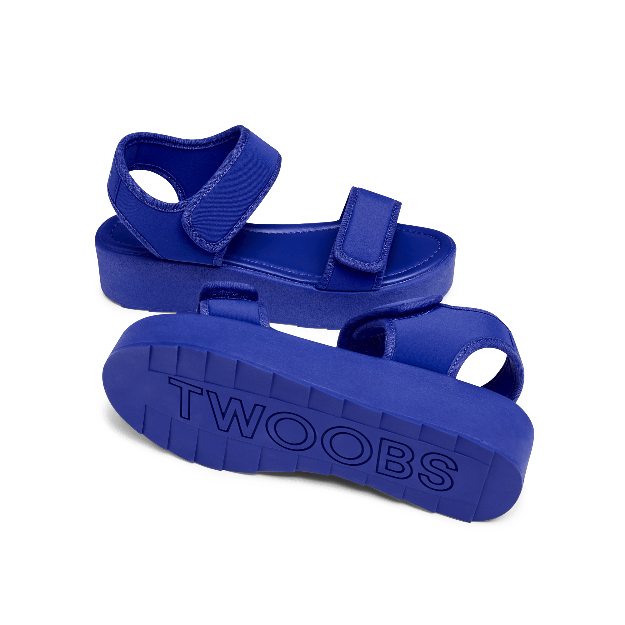 Twoobs Blue Shop The OG+ in Blue | Platform Sandals | TWOOBS