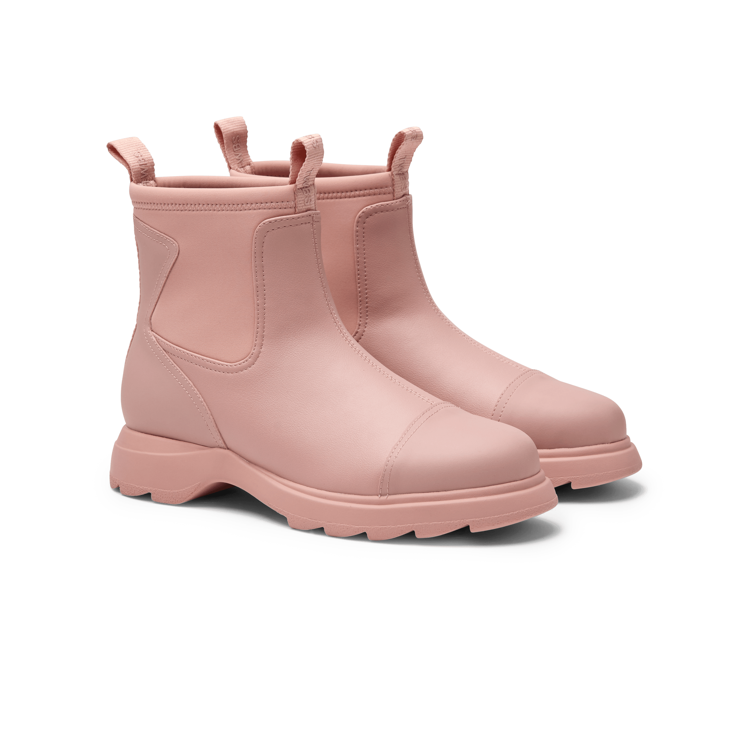 pink blush boots